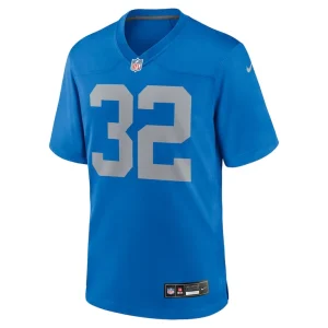Brian branch detroit lions nike alternate game jersey Blue M