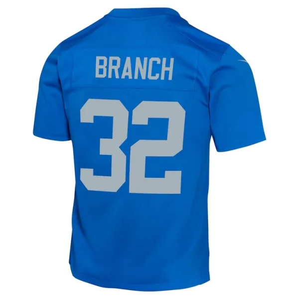 Brian branch detroit lions nike youth alternate game jersey Blue Yth L