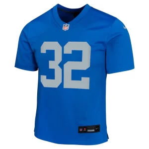 Brian branch detroit lions nike youth alternate game jersey Blue Yth M