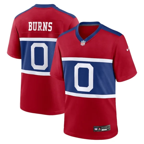 Brian burns new york giants nike youth alternate player game jersey Century red