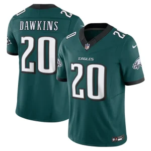 Brian dawkins philadelphia eagles nike vapor f.u.s.e. limited jersey Midnight green