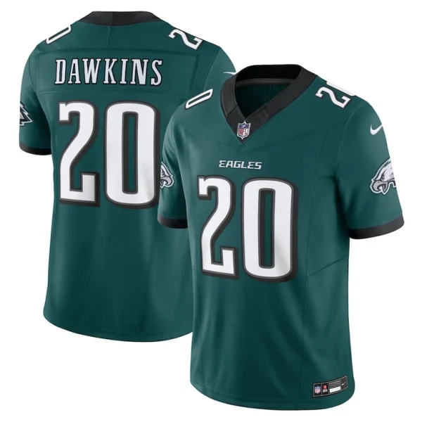 Brian dawkins philadelphia eagles nike vapor f.u.s.e. limited jersey Midnight green