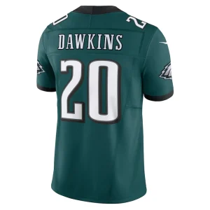 Brian dawkins philadelphia eagles nike vapor f.u.s.e. limited jersey Midnight green L