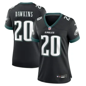 Brian dawkins philadelphia eagles nike womens alternate game jersey Black