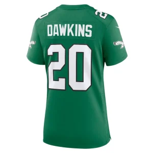 Brian dawkins philadelphia eagles nike womens alternate game jersey Kelly green L