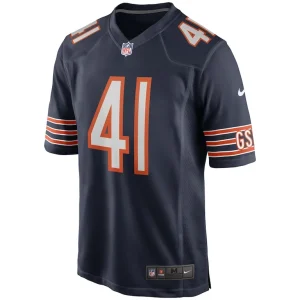 Brian piccolo chicago bears nike game retired player jersey Navy M