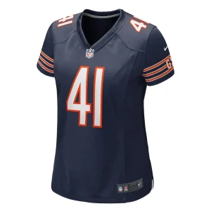 Brian piccolo chicago bears nike womens game retired player jersey Navy M
