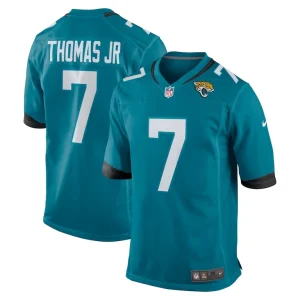 Brian thomas jr jacksonville jaguars nike player game jersey Teal