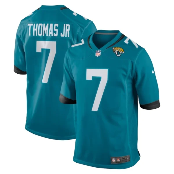 Brian thomas jr jacksonville jaguars nike player game jersey Teal