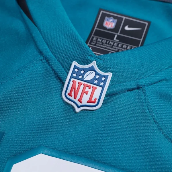 Brian thomas jr jacksonville jaguars nike player game jersey Teal XL