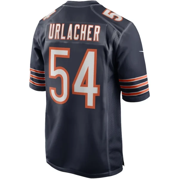 Brian urlacher chicago bears nike game retired player jersey Navy L
