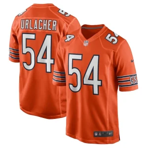Brian urlacher chicago bears nike retired player jersey Orange