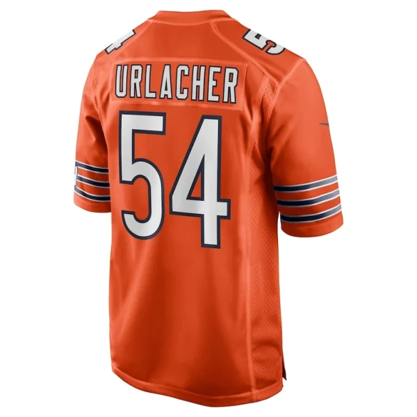 Brian urlacher chicago bears nike retired player jersey Orange L
