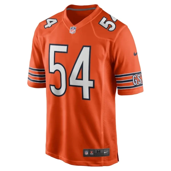 Brian urlacher chicago bears nike retired player jersey Orange M
