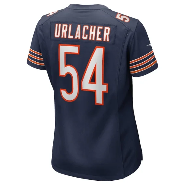 Brian urlacher chicago bears nike womens game retired player jersey Navy L