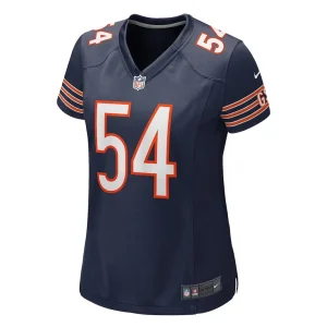 Brian urlacher chicago bears nike womens game retired player jersey Navy M