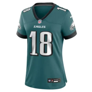 Britain covey philadelphia eagles nike womens team game jersey Midnight green M