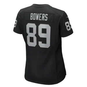 Brock bowers las vegas raiders nike womens team game jersey Black L