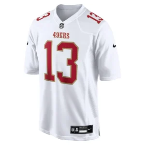 Brock purdy san francisco 49ers nike fashion game jersey Tundra white M