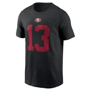 Brock purdy san francisco 49ers nike player name number t shirt Black M