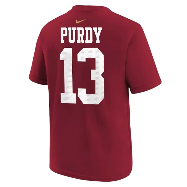 Brock purdy san francisco 49ers nike preschool player name number t shirt Scarlet 7