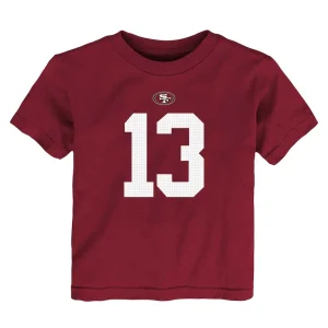 Brock purdy san francisco 49ers nike toddler player name number t shirt Scarlet 3T