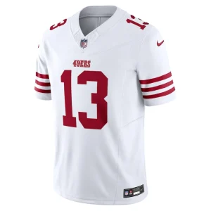 Brock purdy san francisco 49ers nike vapor f.u.s.e. limited jersey White M