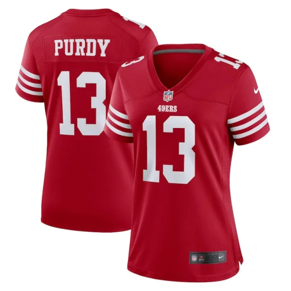 Brock purdy san francisco 49ers nike womens player jersey Scarlet