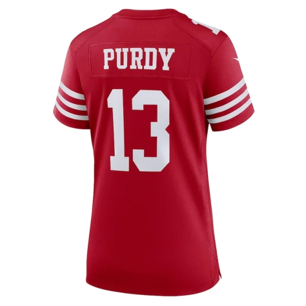 Brock purdy san francisco 49ers nike womens player jersey Scarlet L
