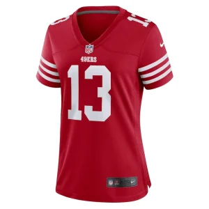 Brock purdy san francisco 49ers nike womens player jersey Scarlet M