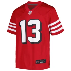 Brock purdy san francisco 49ers nike youth game jersey Scarlet Yth M