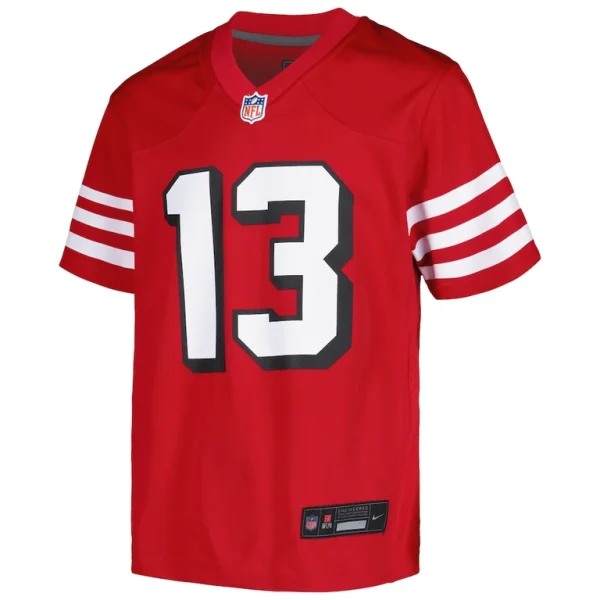 Brock purdy san francisco 49ers nike youth game jersey Scarlet Yth M