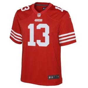 Brock purdy san francisco 49ers nike youth game jersey Scarlet Yth M