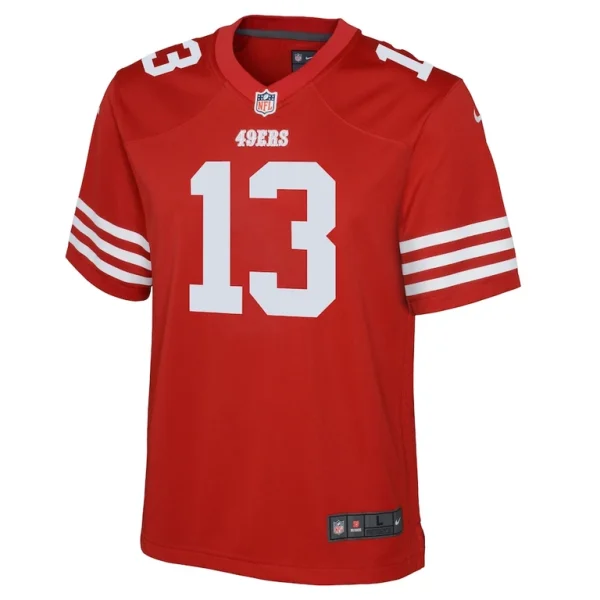Brock purdy san francisco 49ers nike youth game jersey Scarlet Yth M