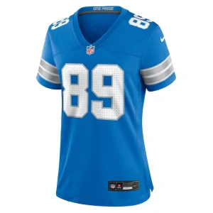 Brock wright detroit lions nike womens team game jersey Blue M