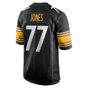 Broderick jones pittsburgh steelers nike game jersey Black L