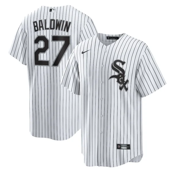 Brooks baldwin chicago white sox nike home replica jersey White