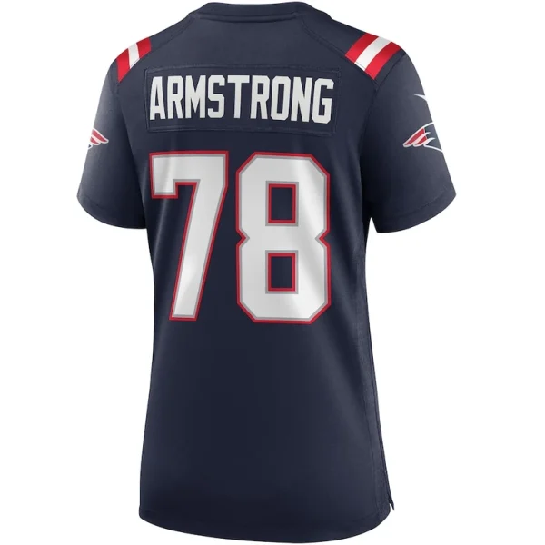 Bruce armstrong new england patriots nike womens game retired player jersey Navy L