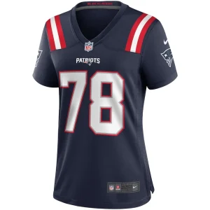Bruce armstrong new england patriots nike womens game retired player jersey Navy M