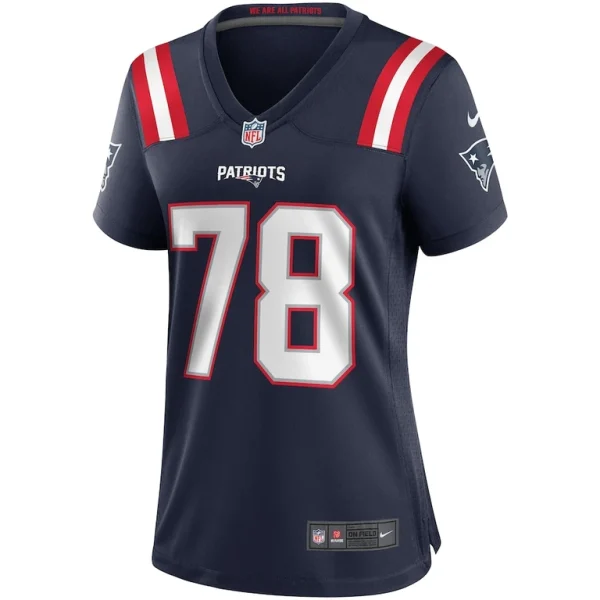 Bruce armstrong new england patriots nike womens game retired player jersey Navy M
