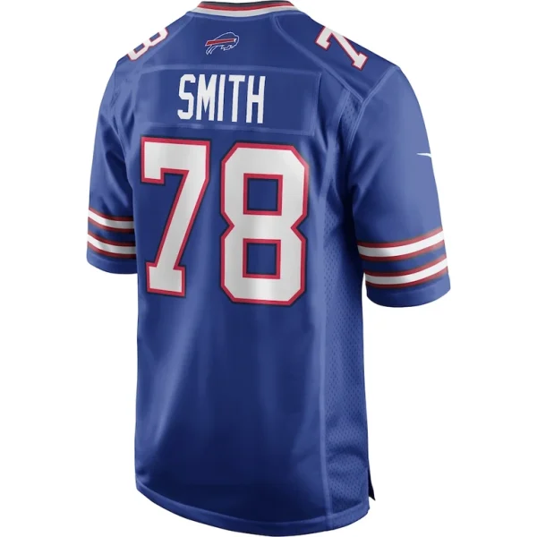 Bruce smith buffalo bills nike game retired player jersey Royal L
