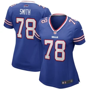 Bruce smith buffalo bills nike womens game retired player jersey Royal