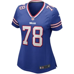 Bruce smith buffalo bills nike womens game retired player jersey Royal M