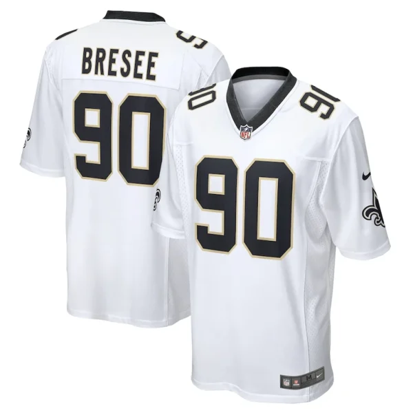 Bryan bresee new orleans saints nike game jersey White