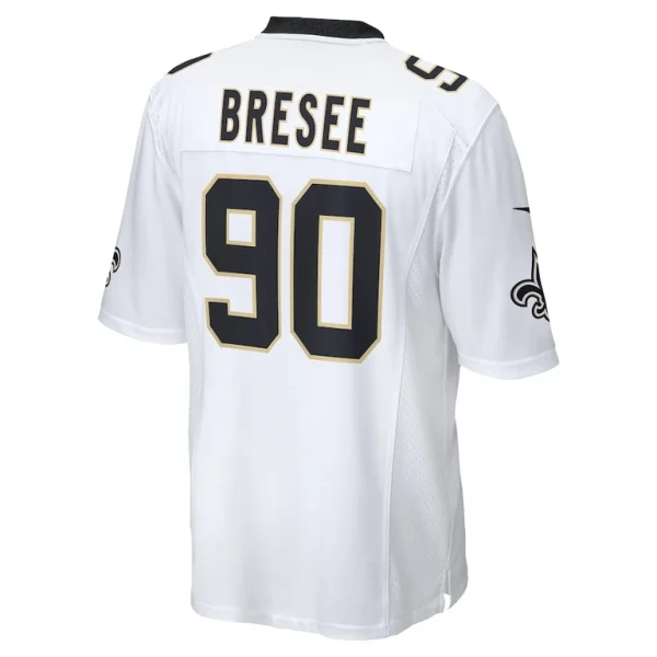 Bryan bresee new orleans saints nike game jersey White L