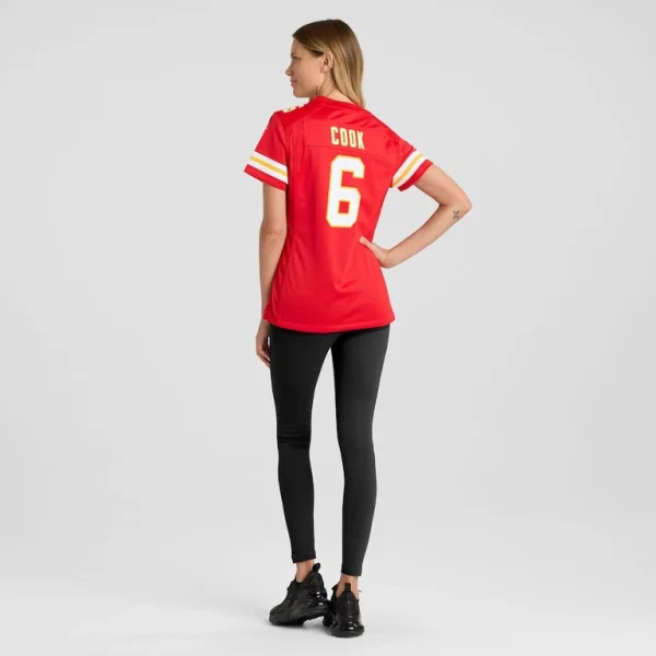 Bryan cook kansas city chiefs nike womens game player jersey Red 2XL
