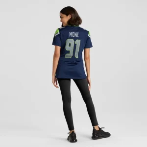 Bryan mone seattle seahawks nike womens game jersey College navy 2XL