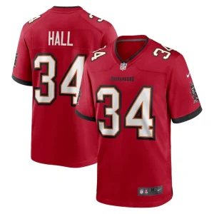 Bryce hall tampa bay buccaneers nike team game jersey Red