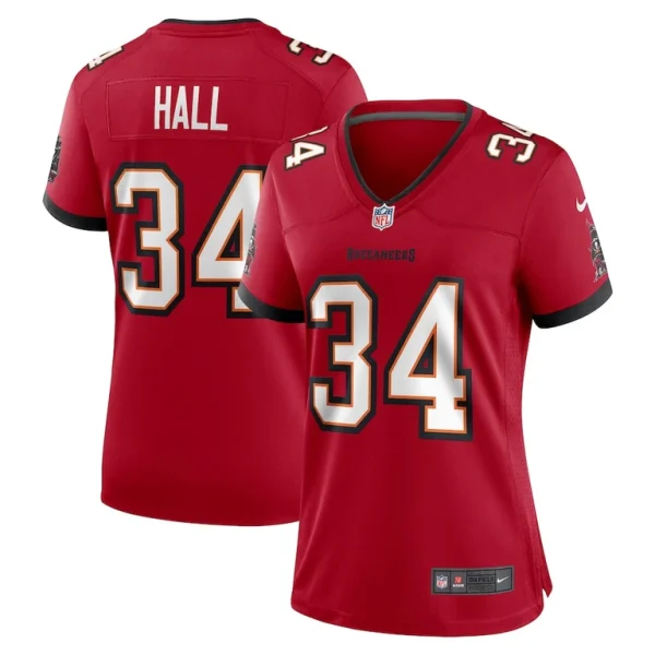 Bryce hall tampa bay buccaneers nike womens team game jersey Red