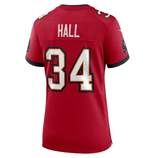 Bryce hall tampa bay buccaneers nike womens team game jersey Red L